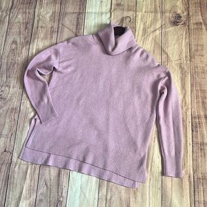 oversized pink sweater